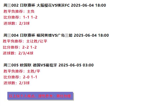 场焦点战湘南VS磐田大阪樱花VS横滨开元棋牌周三：64扫盘【赛事解析】两(图4)